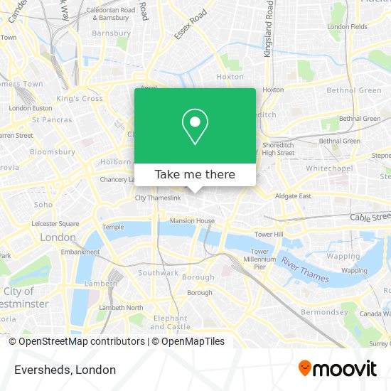Eversheds map