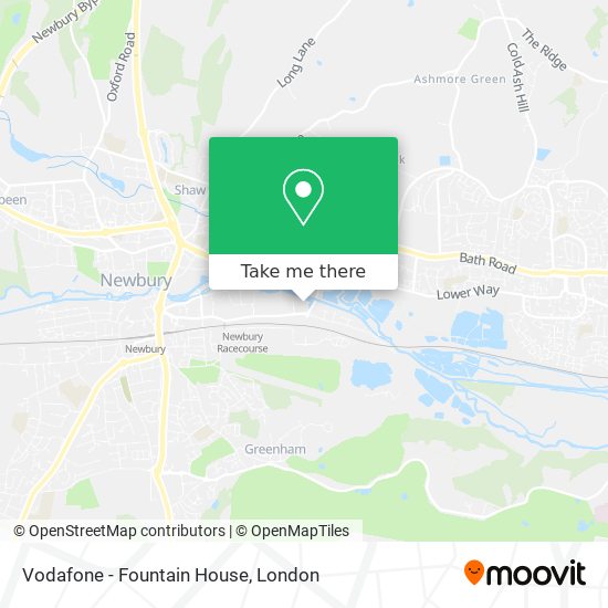 Vodafone - Fountain House map