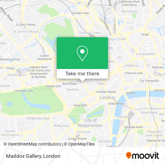Maddox Gallery map