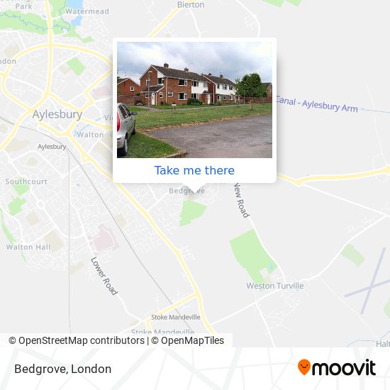 Bedgrove map