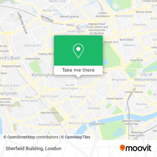 Sherfield Building map