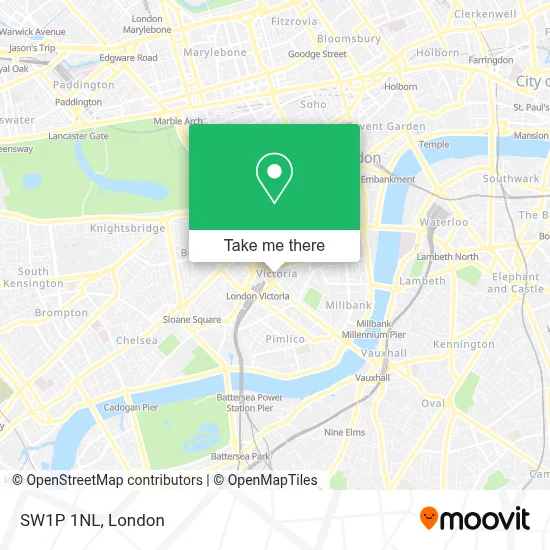 How to Get to SW1P 1NL in Westminster by Tube, Train or Bus?