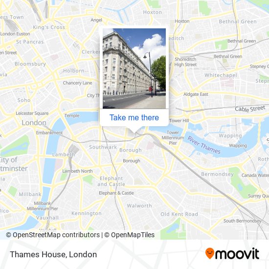 Thames House map