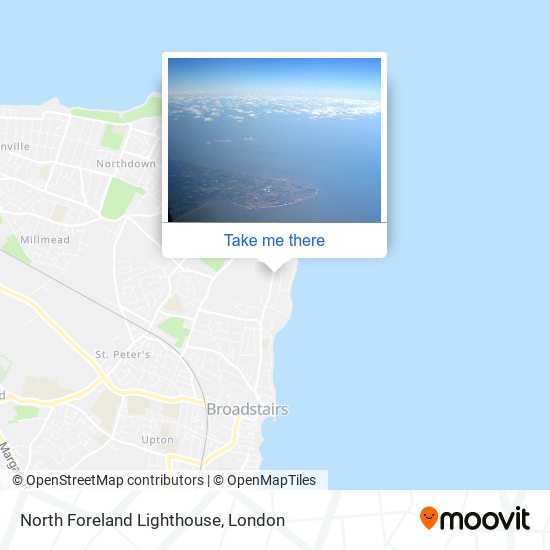 North Foreland Lighthouse map