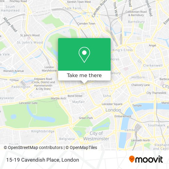 15-19 Cavendish Place map