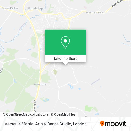 Versatile Martial Arts & Dance Studio map