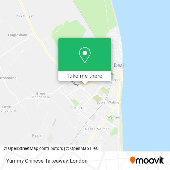 Yummy Chinese Takeaway map