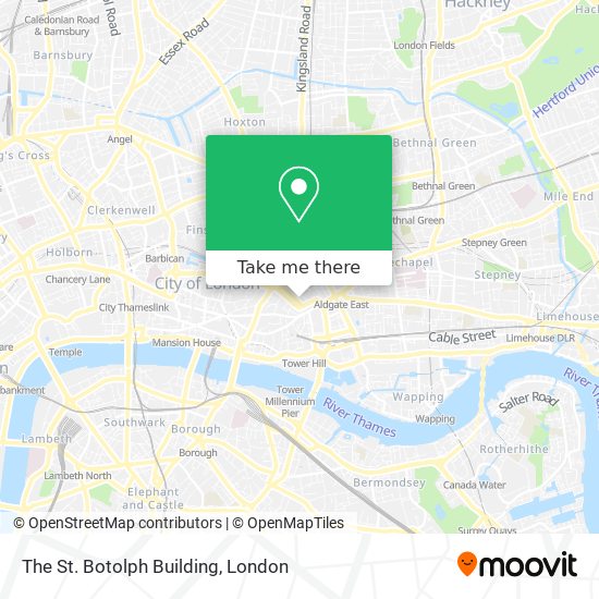 The St. Botolph Building map