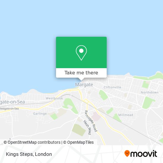 Kings Steps map