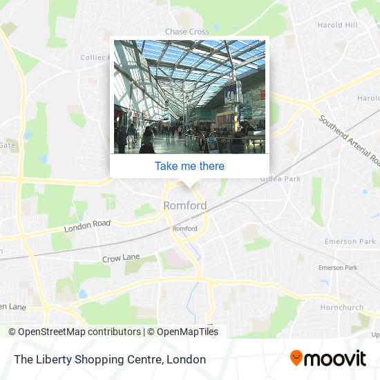 The Liberty Shopping Centre map