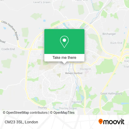 Cm23 Postcode How to Get to CM23 3SL in Bishop'S Stortford by Bus or Train?