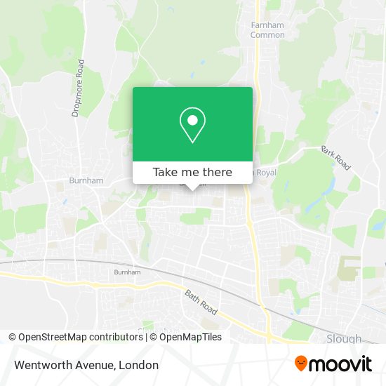 Wentworth Avenue map