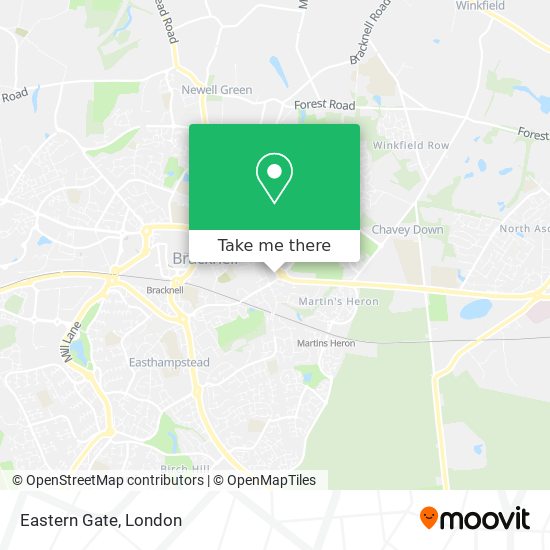 Eastern Gate map