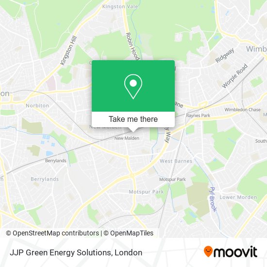 JJP Green Energy Solutions map