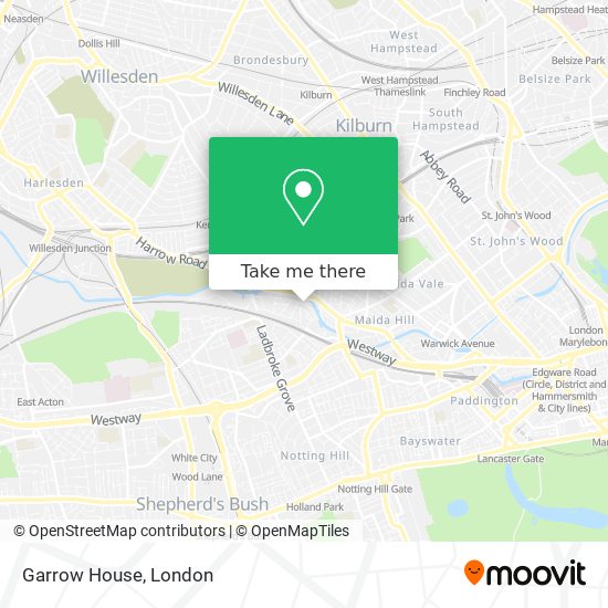 Garrow House map