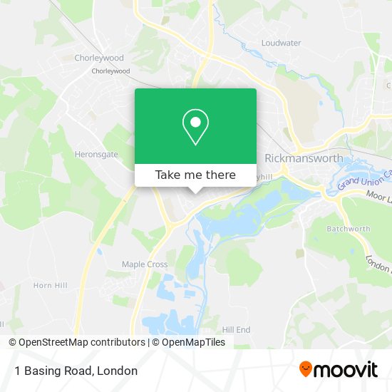 1 Basing Road map