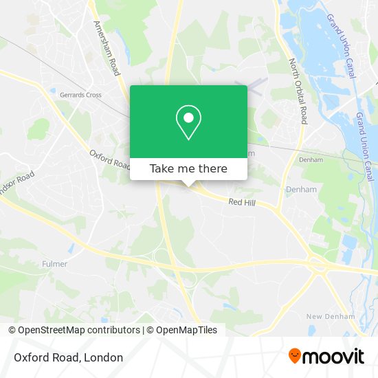 Oxford Road map