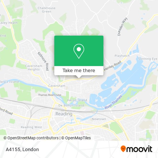 A4155 map