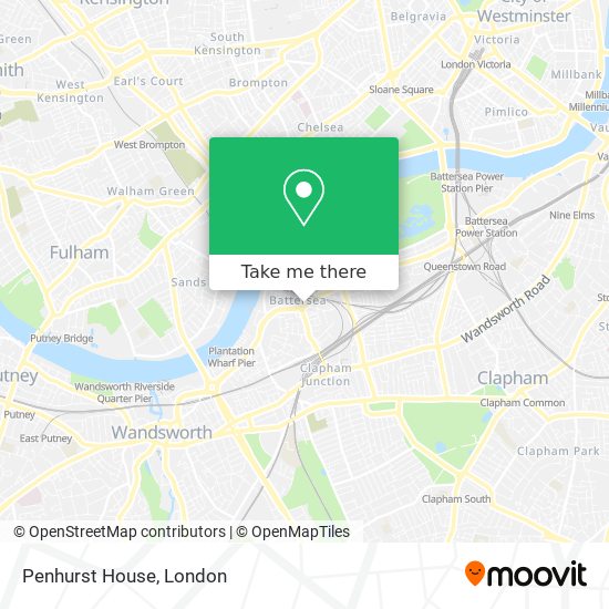 Penhurst House map