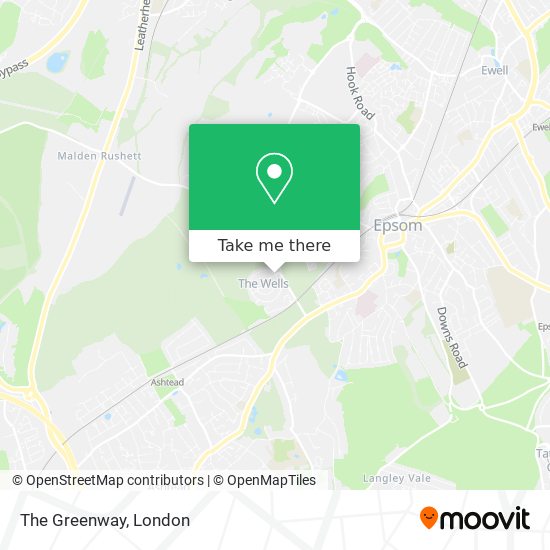 The Greenway map