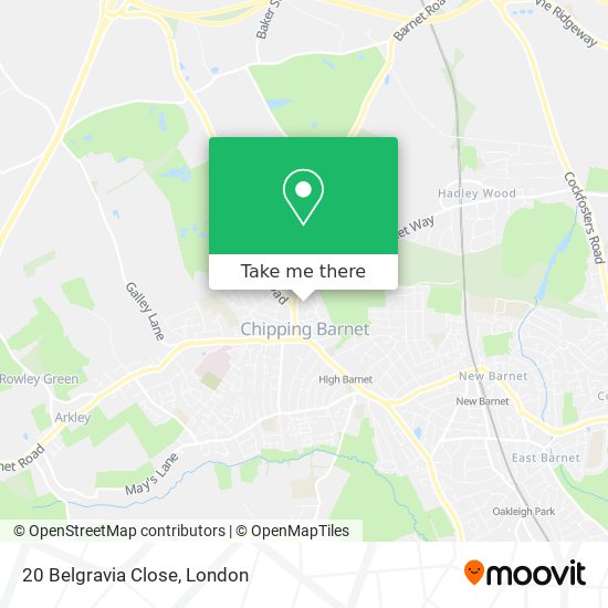 20 Belgravia Close map