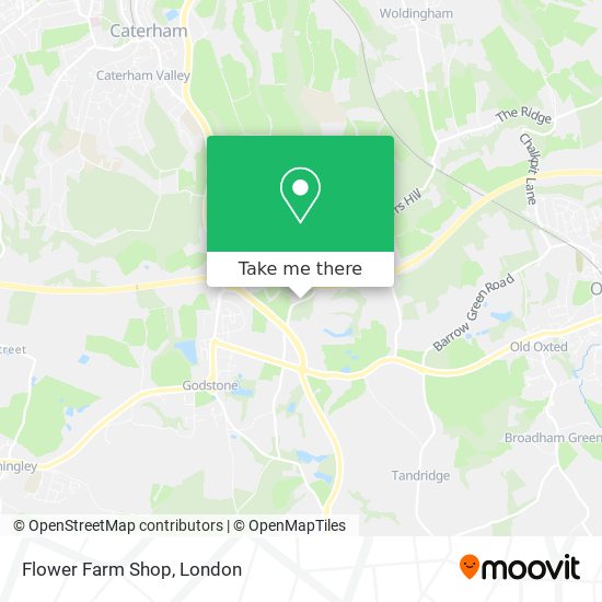 Flower Farm Shop map