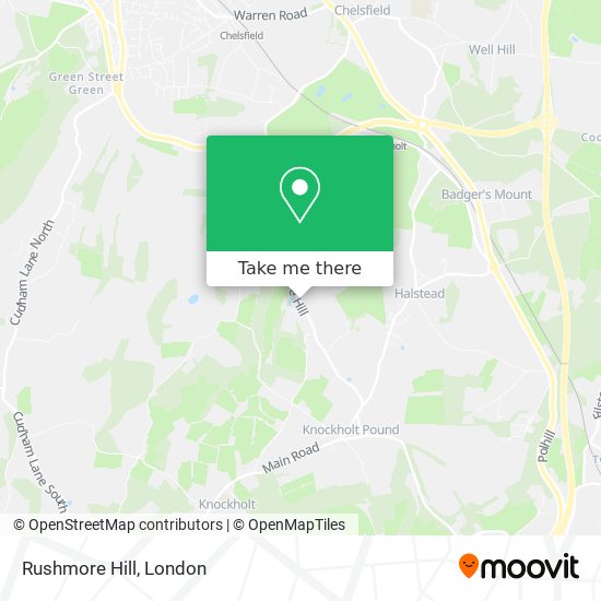 Rushmore Hill map