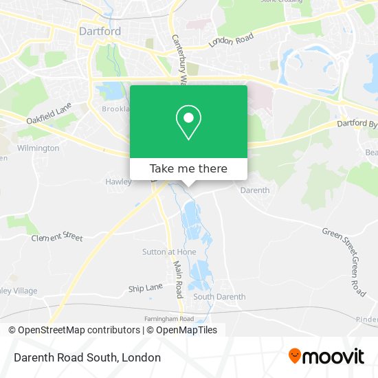 Darenth Road South map