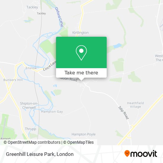 Greenhill Leisure Park map