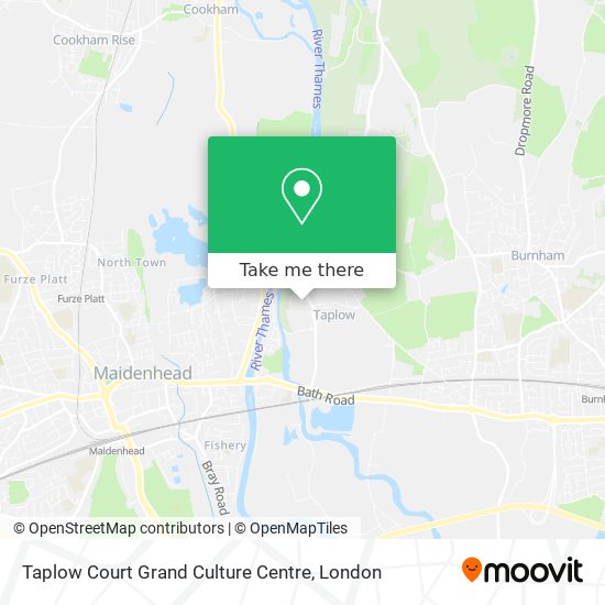 Taplow Court Grand Culture Centre map