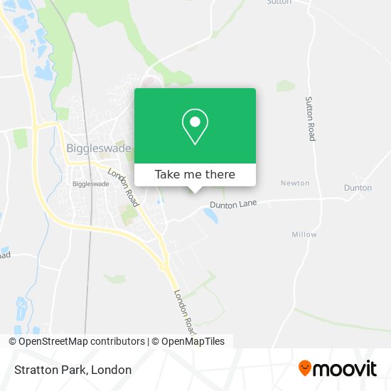 Stratton Park map