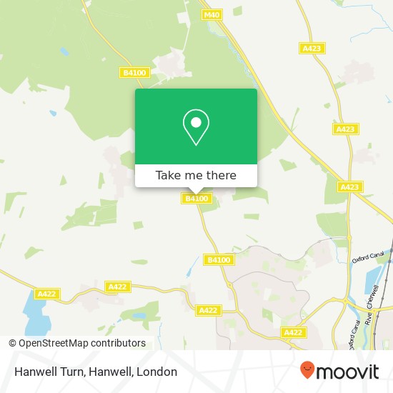 Hanwell Turn, Hanwell map