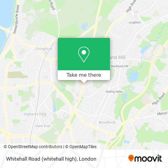 Whitehall Road (whitehall high) map