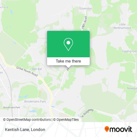 Kentish Lane map