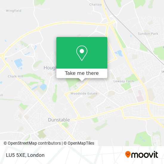 LU5 5XE map