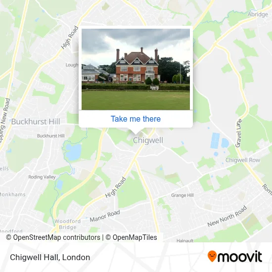 How to Get to Chigwell Hall by Bus, Tube or Train?