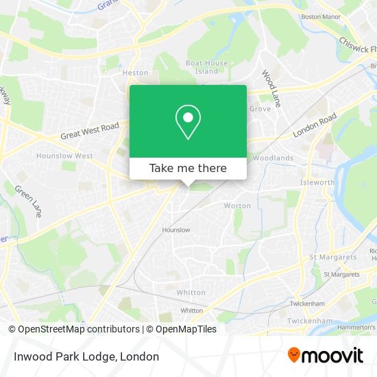 Inwood Park Lodge map