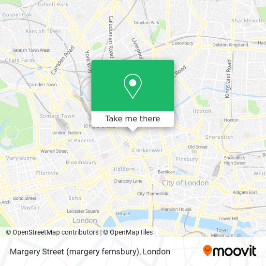 Margery Street (margery fernsbury) map