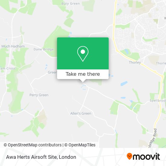 Awa Herts Airsoft Site map