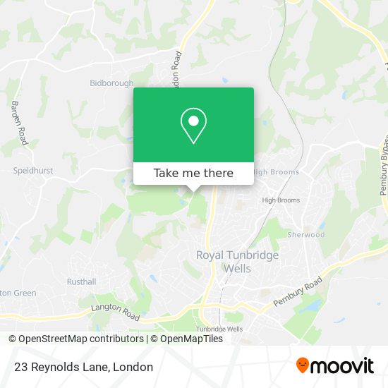 23 Reynolds Lane map