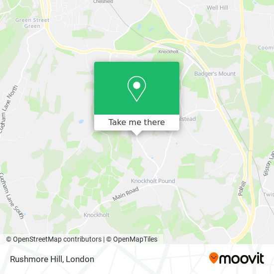 Rushmore Hill map