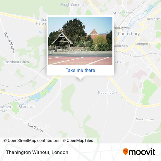 Thanington Without map