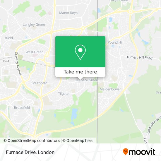Furnace Drive map