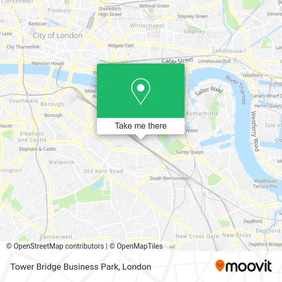 Tower Bridge Business Park map