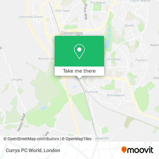 Currys PC World map