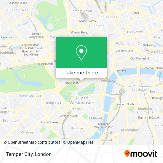 Temper City map