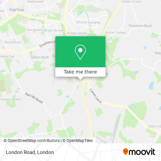 London Road map