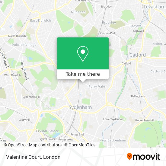 Valentine Court map