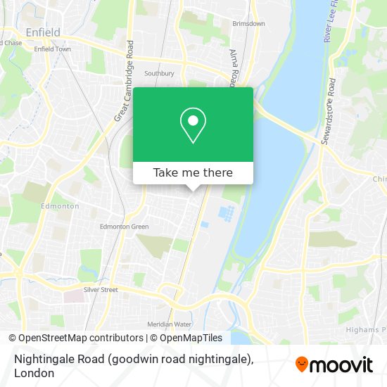 Nightingale Road (goodwin road nightingale) map