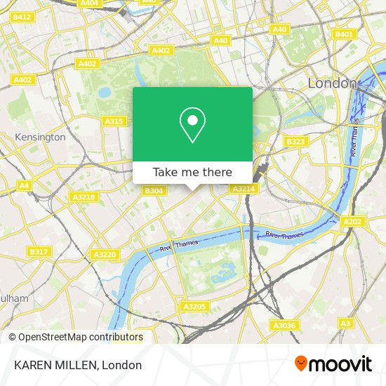 KAREN MILLEN map